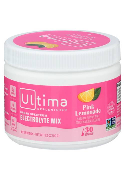 Ultima Replenisher Electrolyte Hydration Powder Pink Lemonade / 90g