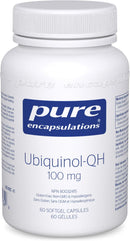 Pure Encapsulations Ubiquinol-QH 100mg - 60 Softgels - CoQ10