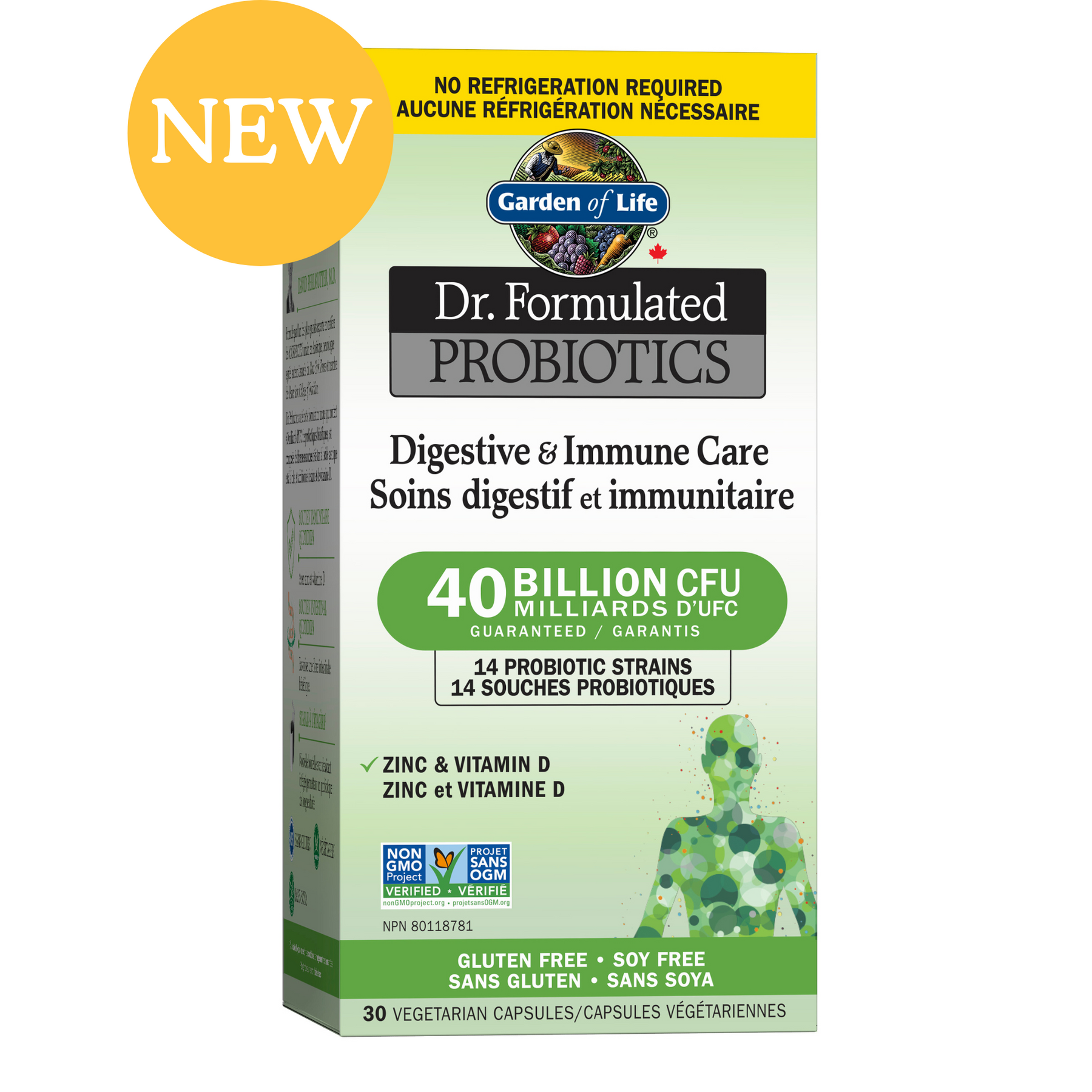 Garden Of Life Dr. Formulated Probiotics Digestive & Immune Care
