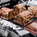 Warrior Crunch Bars - Fudge Brownie Single bar - - Protein snacks