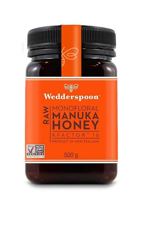 Wedderspoon Raw Manuka Honey KFactor 16 Manuka / 500g