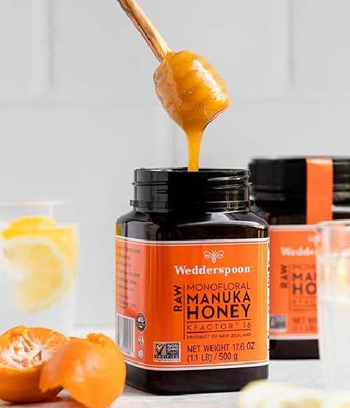 Wedderspoon Raw Manuka Honey KFactor 16 Manuka / 500g