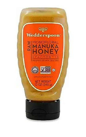 Wedderspoon Monofloral Manuka Honey KFactor16 Flora / 340g