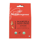 Wedderspoon Organic Manuka Honey Drops - Ginger 120g - - Honey