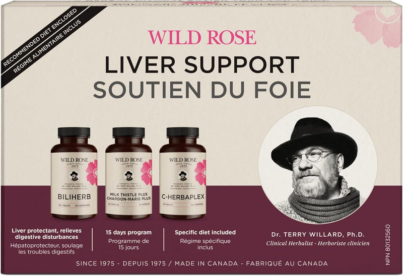 Wild Rose Liver Support Program 1 Box - 1 Box Kit - Liver Support