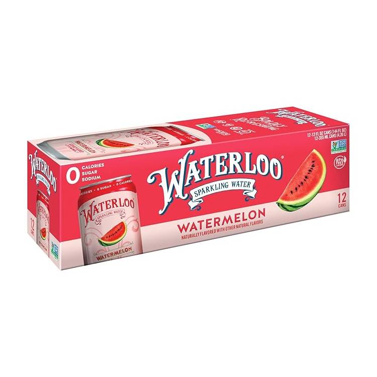 Waterloo Sparkling Water Watermelon / 144 fl. oz