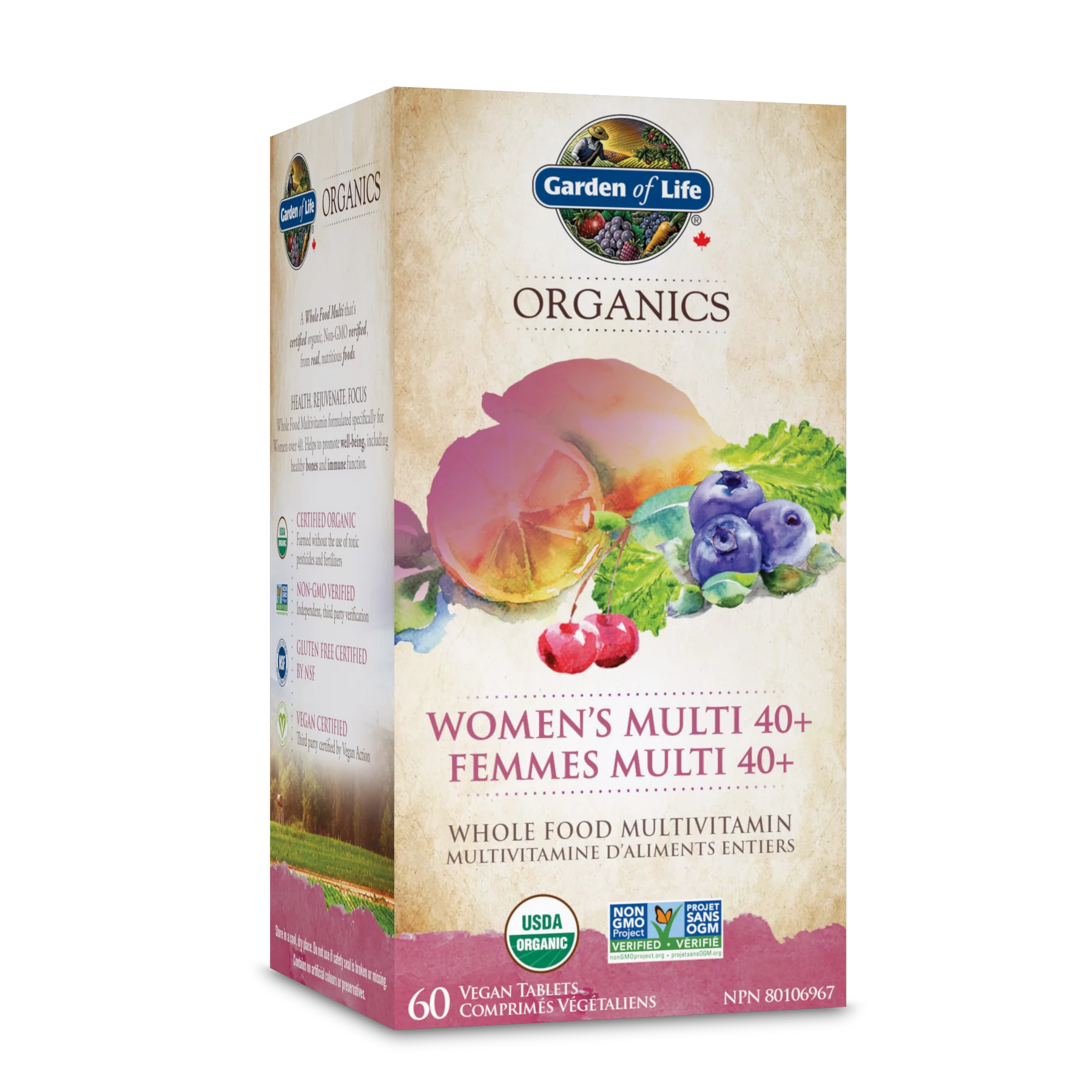 Organics - Multivitamin - Women’s Multi 40+