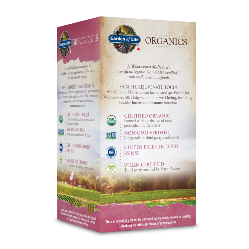 Organics - Multivitamin - Women’s Multi 40+