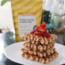 Flourish Protein Pancake & Waffle Mix - Buttermilk 430g - - Pancake Mix