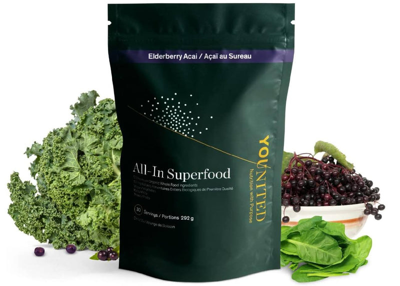 Younited All-In Superfood Elderberry Acai / 30 Servings