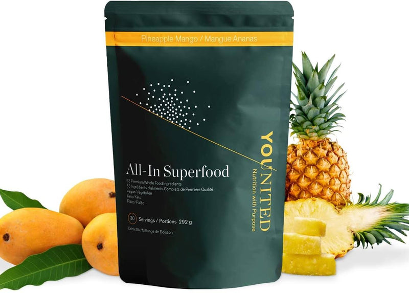 Younited All-In Superfood Pineapple Mango / 30 Servings