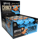 Warrior Crunch Bars - Choc Chip Cookie Dough 12-pack - - Protein snacks