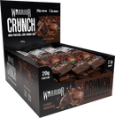 Warrior Crunch Bars - Fudge Brownie 12-pack - - Protein snacks