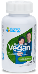 Platinum Naturals Easymulti Vegan - 120 vegetarian liquid capsules - Multivitamin