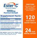 Ester-C Vitamin C 1000mg - Citrus 120 Tablets - Vitamin C