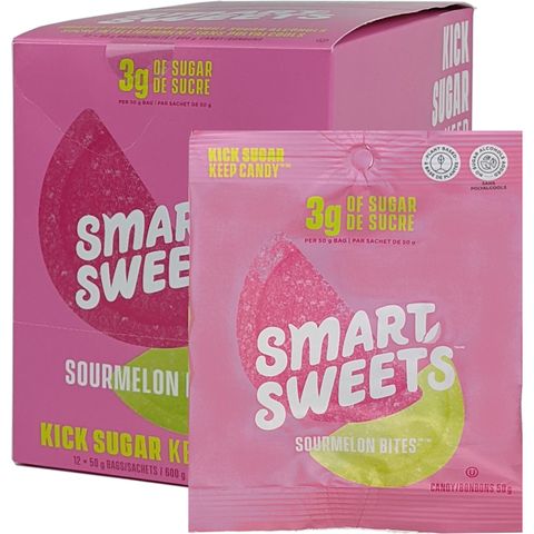 Smart Sweets Sourmelon Bites 12 x 50g