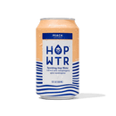 Hop Wtr Sparkling Hop Water - Peach 6-pack - Water