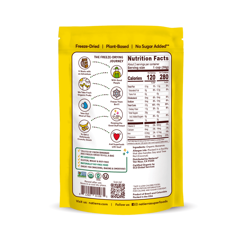 Natierra Organic Freeze-Dried Fruits