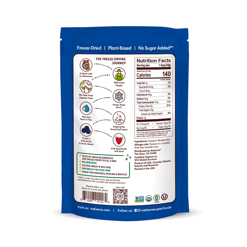 Natierra Organic Freeze-Dried Fruits