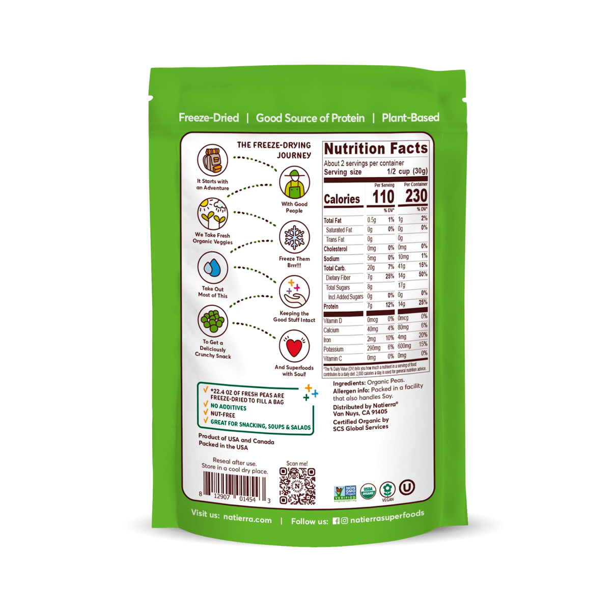 Natierra Organic Freeze-Dried Fruits