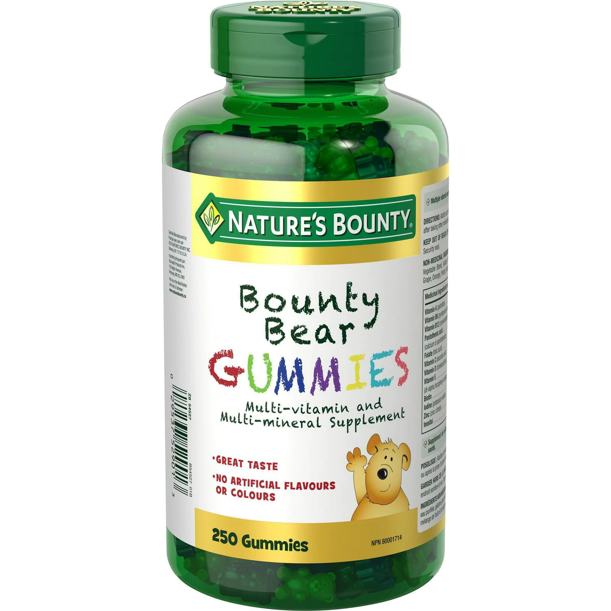 Nature's Bounty Bear Gummies - 210 Gummies - - Children's Health