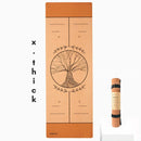 Scoria Yoga Mat - The Tree of Life 72" x 24" - Yoga Mat