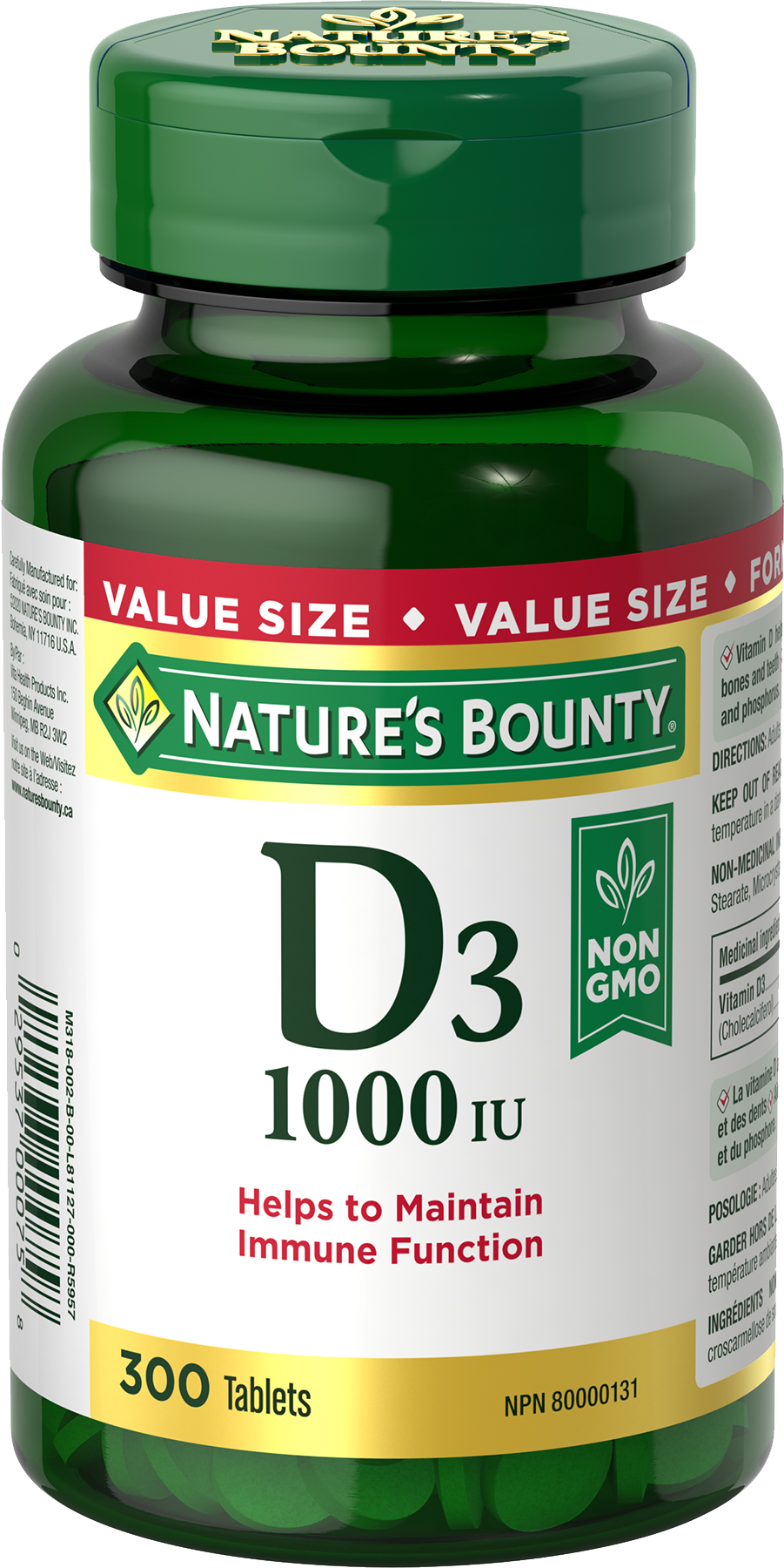 Nature's Bounty Vitamin D3