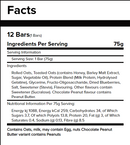 Warrior Raw Protein Flapjack Bars - Chocolate Brownie 12-pack - Protein snacks