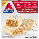 Atkins Meal Bars - Birthday Cake - Protein snacks