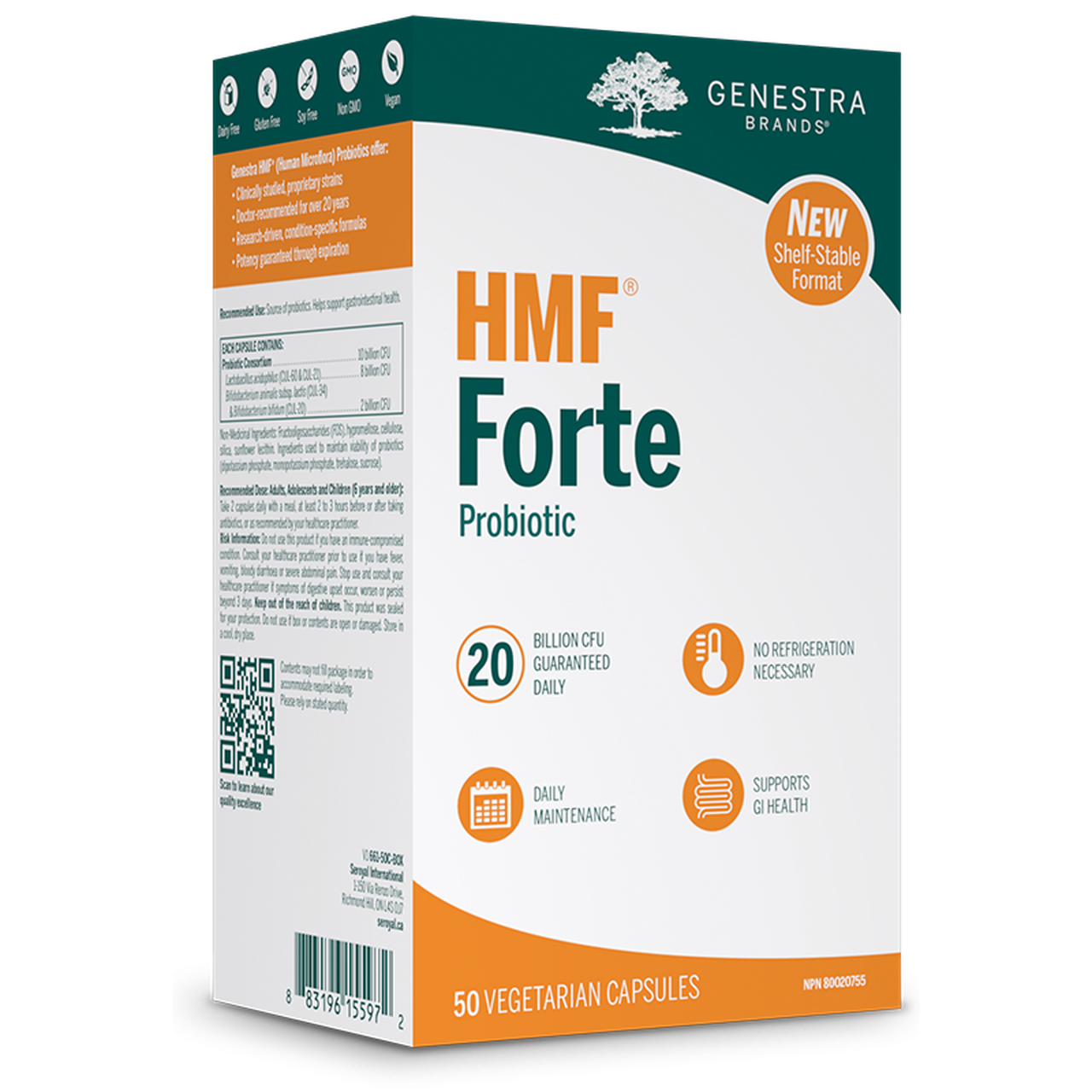 HMF Forte (shelf-stable) 50 Caps