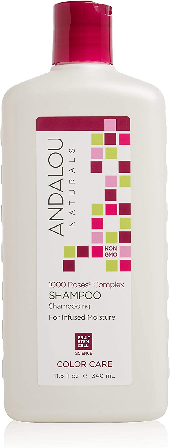 Andalou Naturals 1000 Roses Shampoo Color Care 340ml