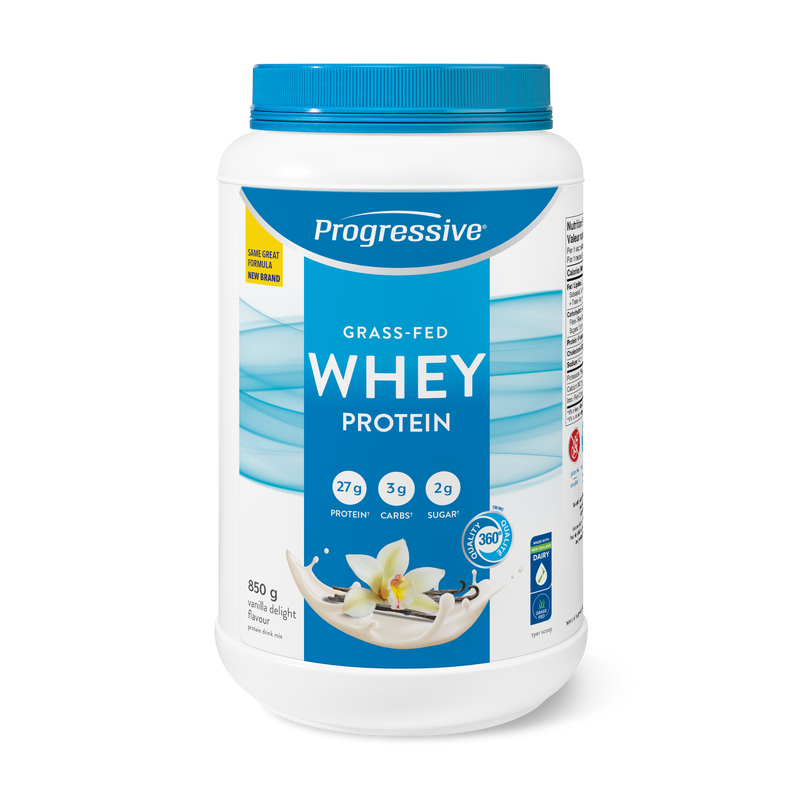 Progressive Grass Fed Whey Protein vanilla 850g