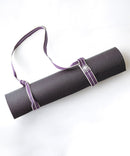 Halfmoon Mat Carry Strap - Plum Weave - Mat Strap