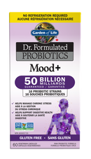 Garden of Life Dr. Formulated Probiotics Mood+ 50 Billion 60 Vegetarian Capsules - - Probiotics