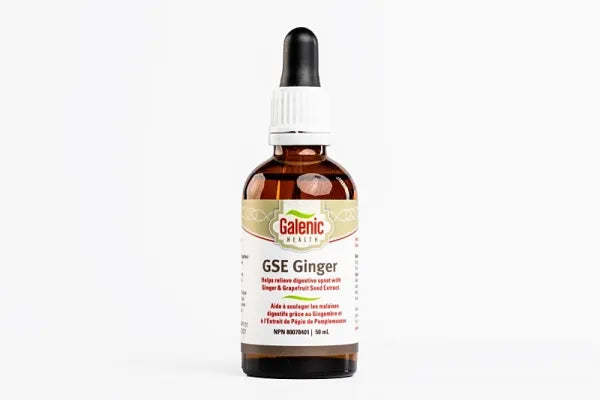 Galenic Health GSE avec gouttes de gingembre