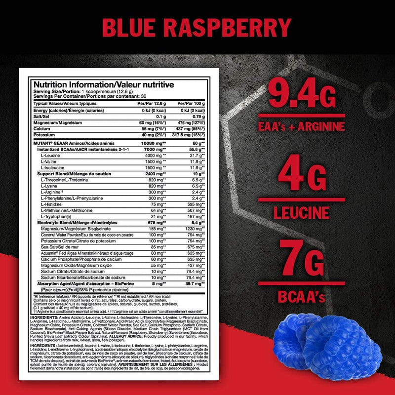 Mutant Geaar Blue Raspberry / 378g