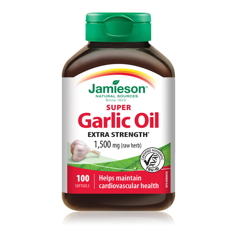 Jamieson Super Garlic Oil 1,500mg