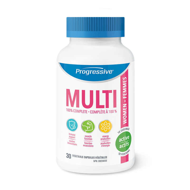 Progressive Multivitamins For Active Women 120