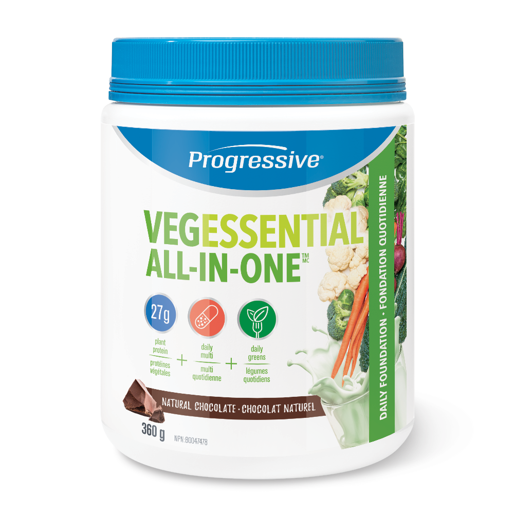 Progressive VegEssential - Chocolate 360g - All in One