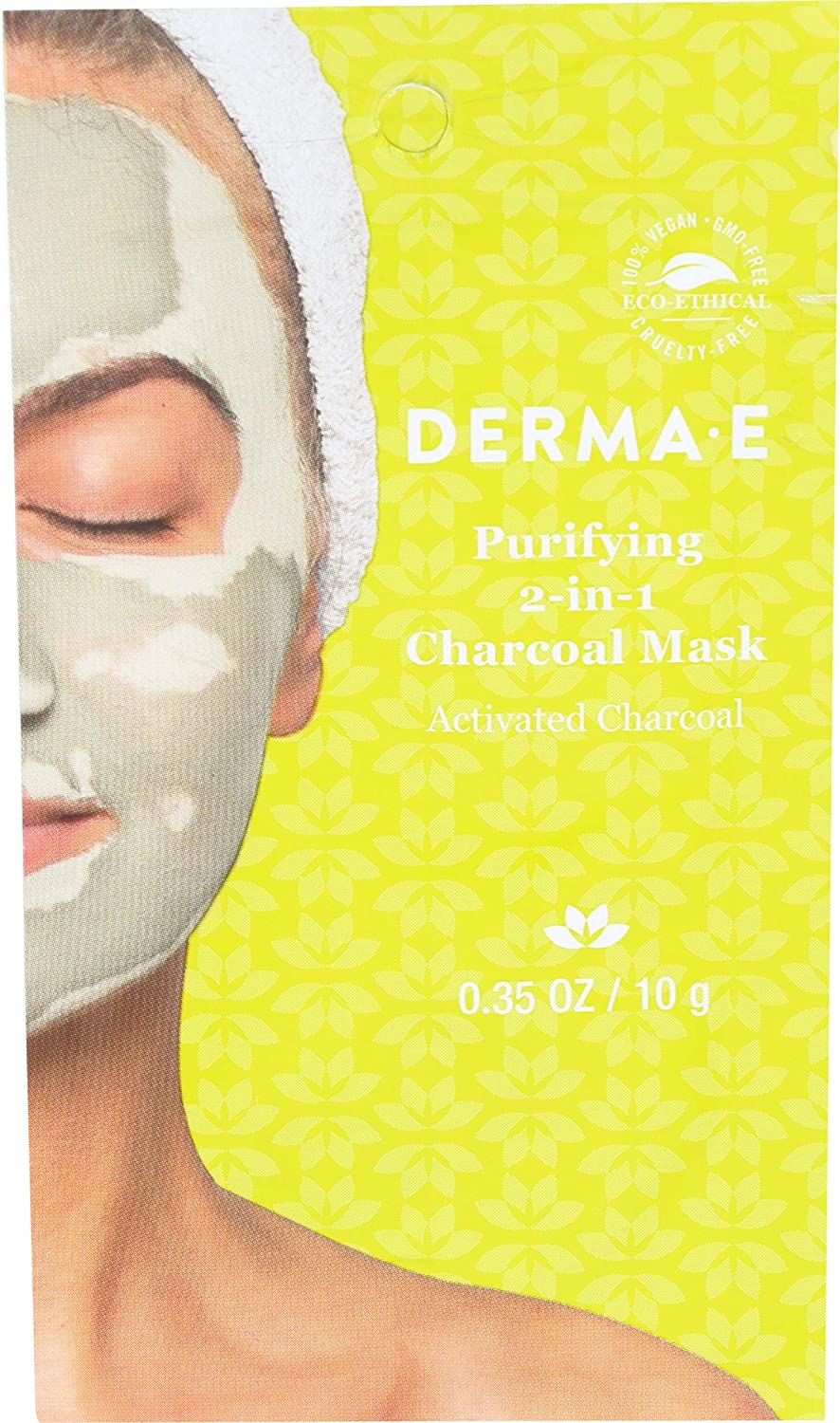 Derma E Single Use Purifying Mask Disply 18 x 1un
