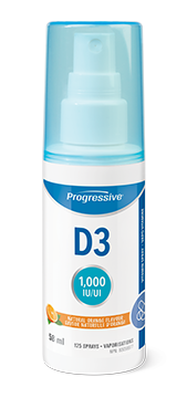 Progressive D3 Spray Natural - 58ml Orange - - Vitamin D
