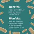 Webber Naturals Gentle Iron with Vitamin C, B12, and Folic Acid - 150 Capsules - Iron