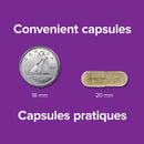 Webber Naturals Gentle Iron with Vitamin C, B12, and Folic Acid - 150 Capsules - Iron