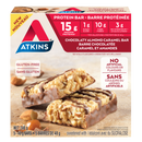 Atkins Meal Bars - Chocolaty Almond Caramel - Protein snacks