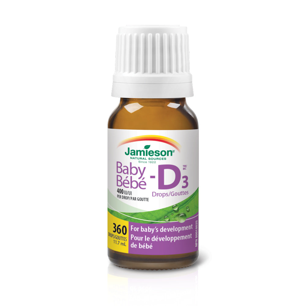 Jamieson Baby-D 400 UI Gouttelettes de vitamine D3