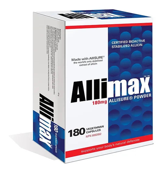 Allimax 100% Stabilized Allicin 180mg