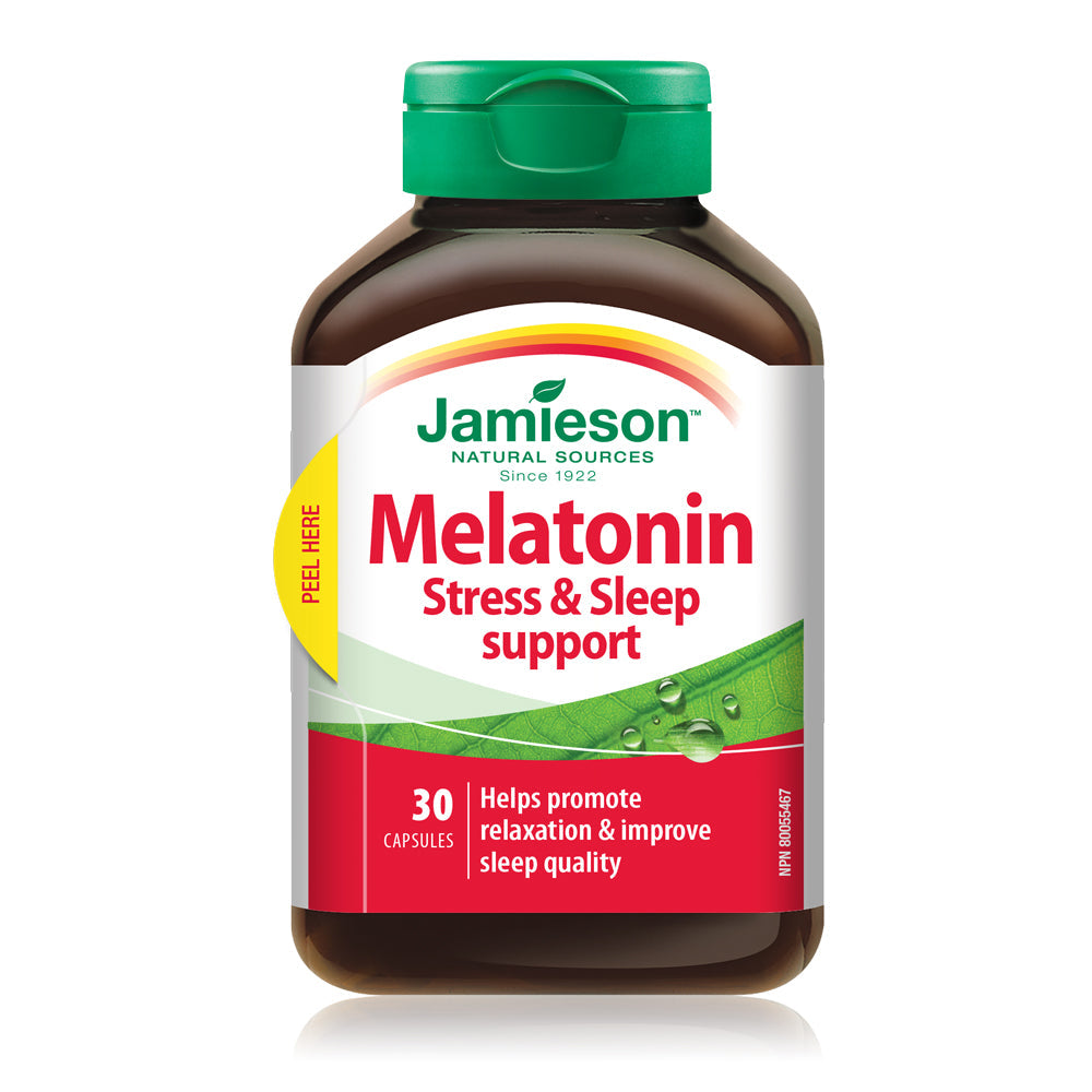 Jamieson Melatonin Stress- und Schlafunterstützung