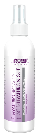 NOW Hyaluronic Acid Hydration Facial Mist - 118ml - Skin Care
