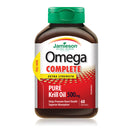 Jamieson Omega Complete Pure Krill Oil Extra Strength - 60 Softgels - - Omega 3