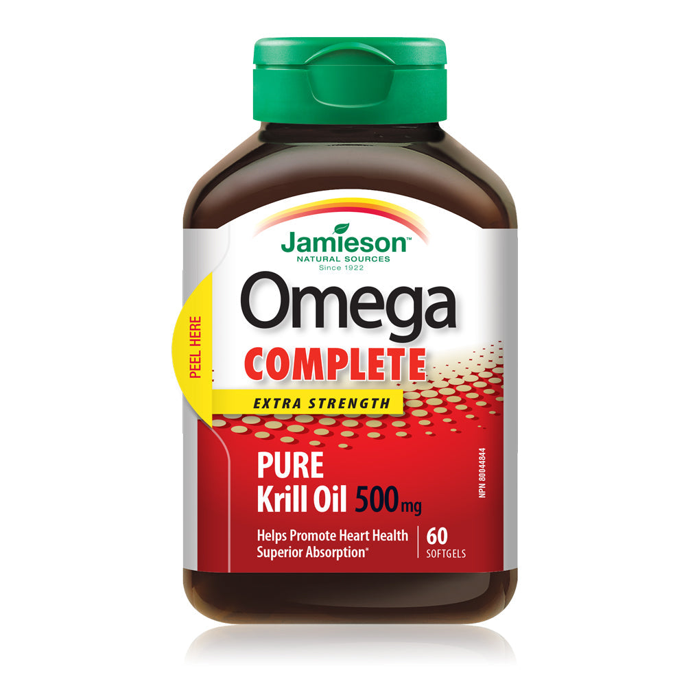 Jamieson Omega Complete Pure Krill Oil Extra Strength